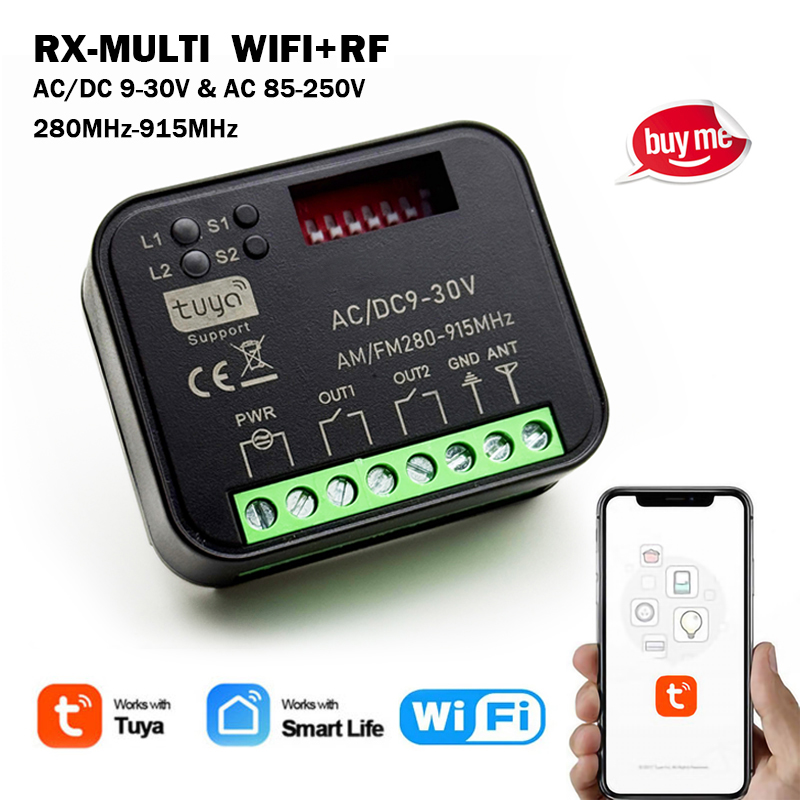 New RX-MULTI 300 a 868 MHz Tuy - 433Mhz Receiver Module recensione e prezzo