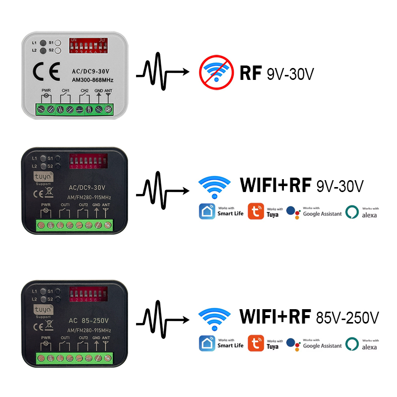 New RX-MULTI 300 a 868 MHz Tuy - 433Mhz Receiver Module recensione e prezzo