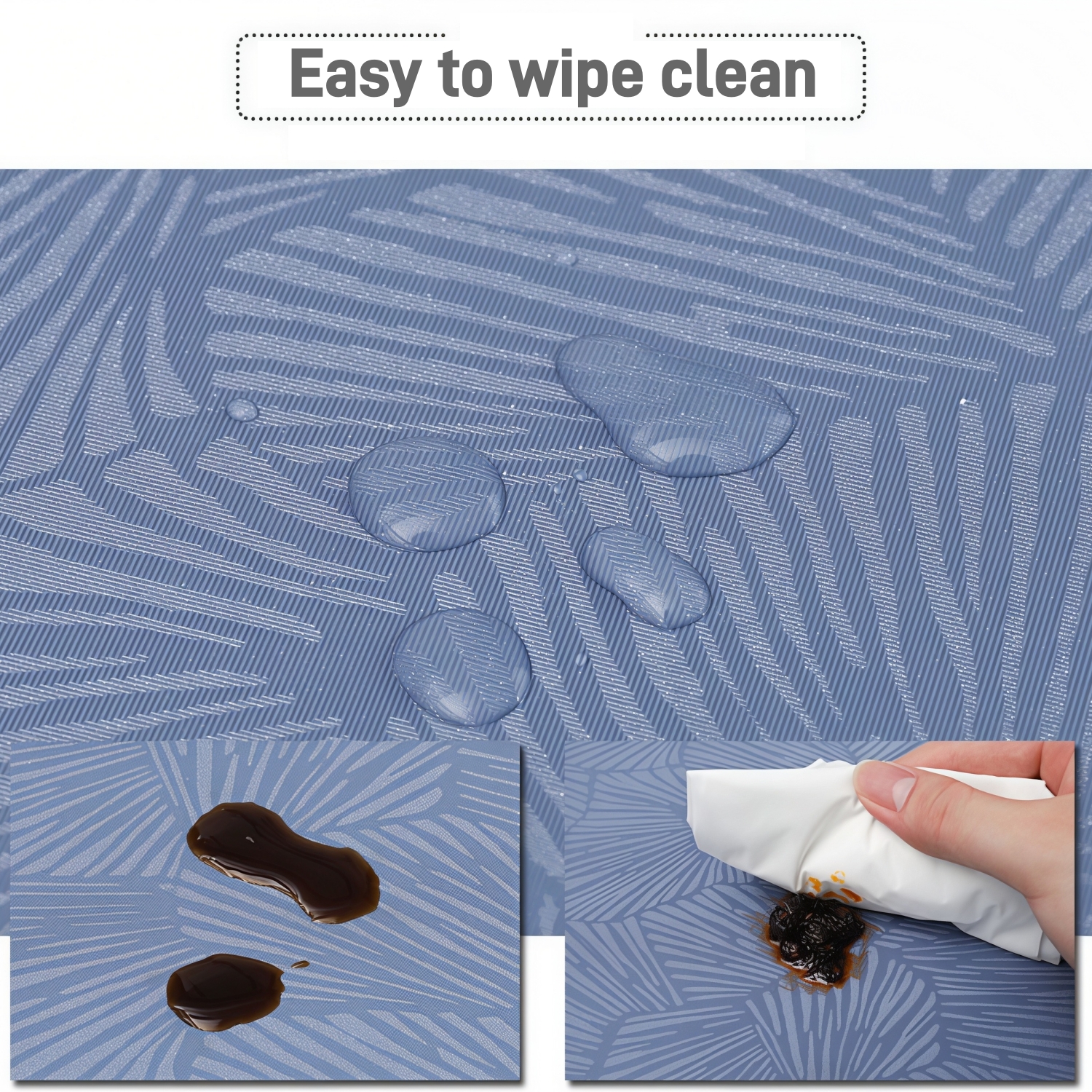 Vinyl Table Cloth Rectangular  - Home Textiles News avis et prix