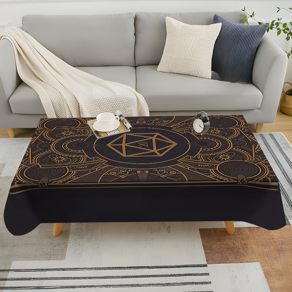 Steampunk Black Golden Gear Pa - Textiles For Home avis et prix