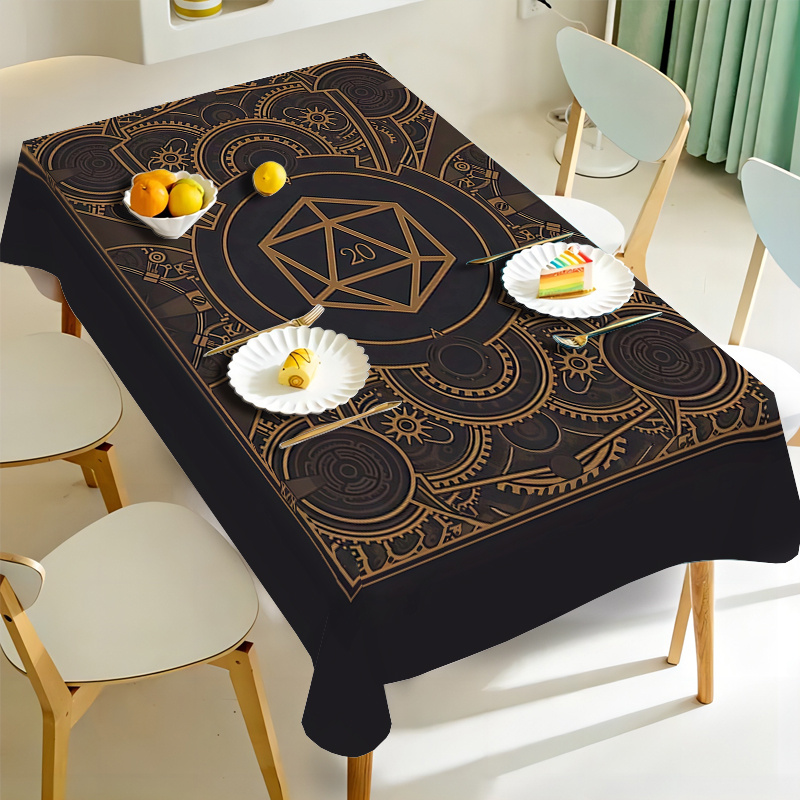 Steampunk Black Golden Gear Pa - Textiles For Home avis et prix