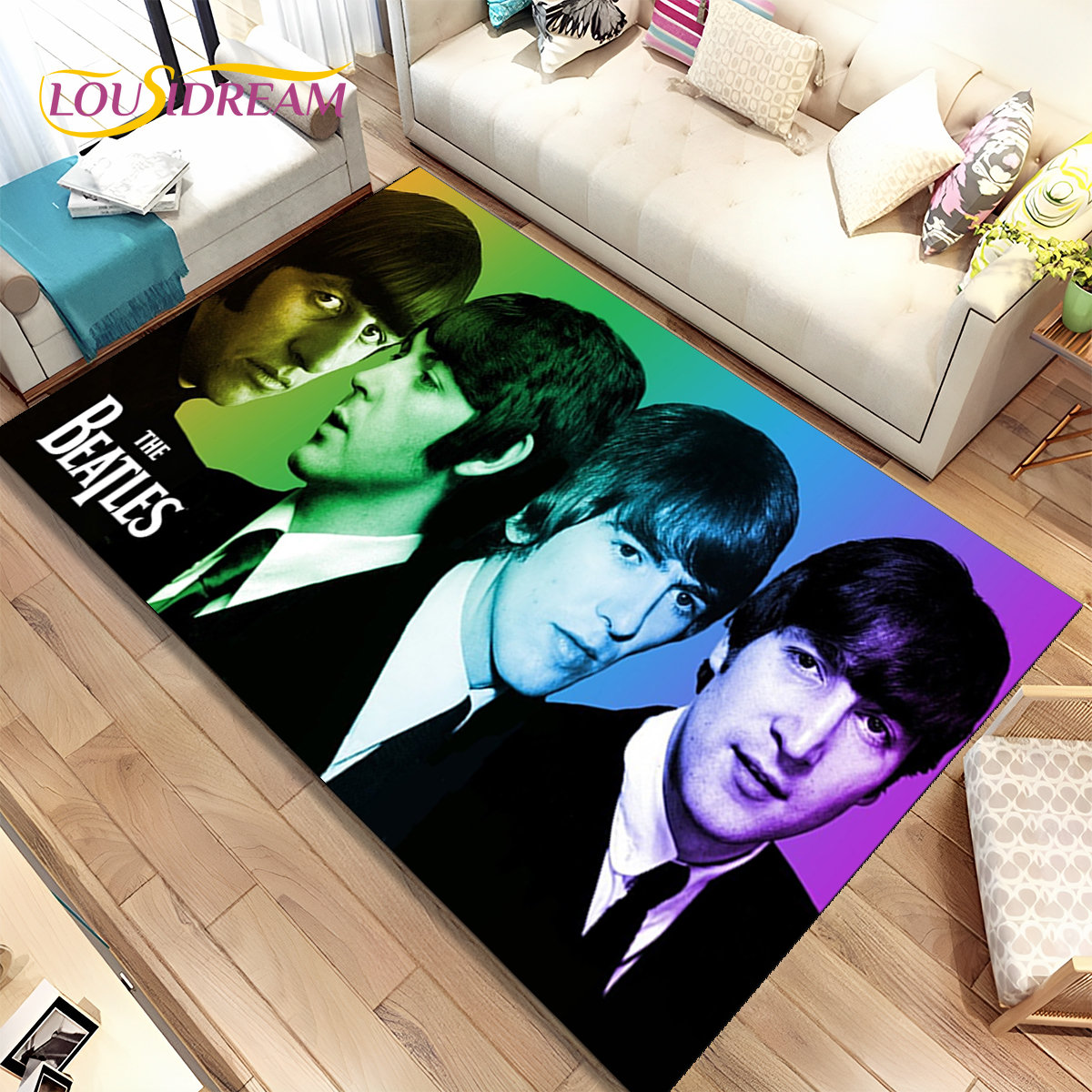 3D B-Beatles Rock band Area Ru - Home Textiles Rug avis et prix