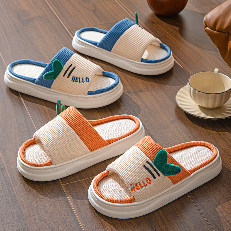 New Style Linen Slippers for W - Textiles For Home avis et prix