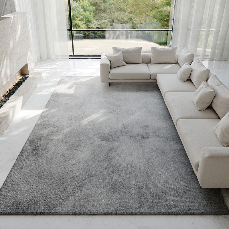 Abstract Light Gray Carpet Mod - Home Textiles Luxury avis et prix