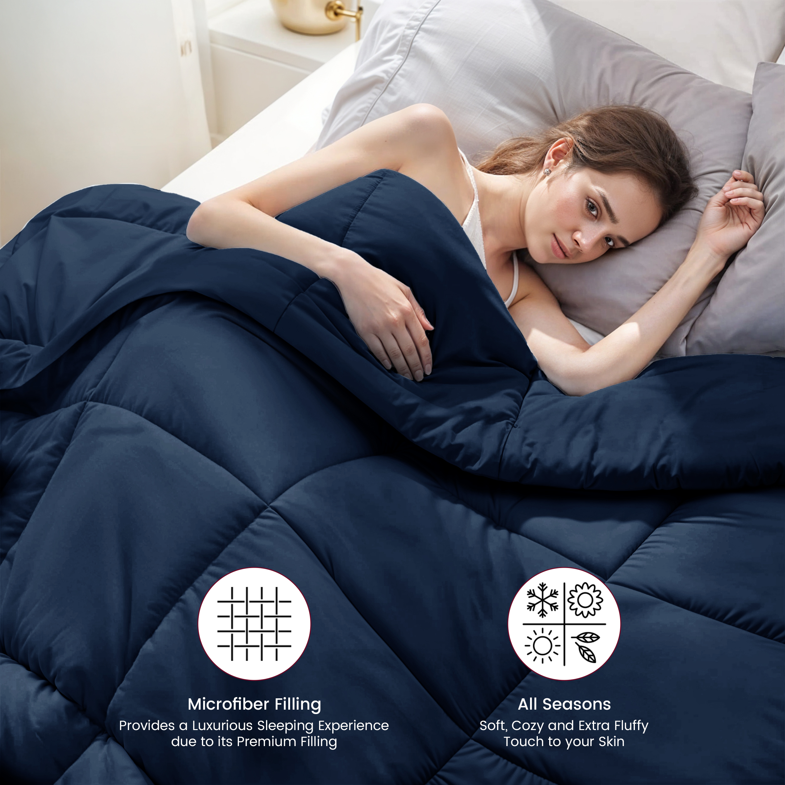 Lux Decor Down Alternative Com - Bed Sheet Microfiber avis et prix