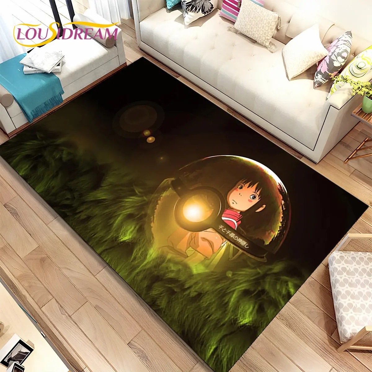 Spirited Away Cartoon Anime Ar - Home Textiles Rug avis et prix