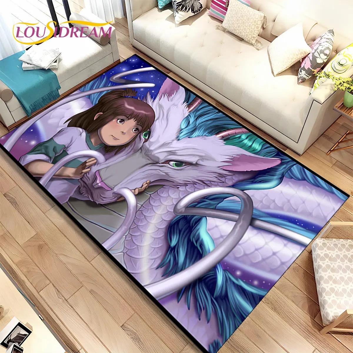 Spirited Away Cartoon Anime Ar - Home Textiles Rug avis et prix