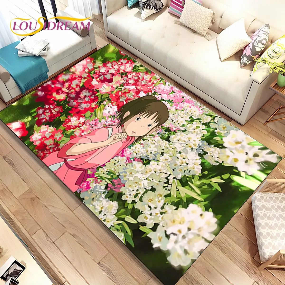 Spirited Away Cartoon Anime Ar - Home Textiles Rug avis et prix