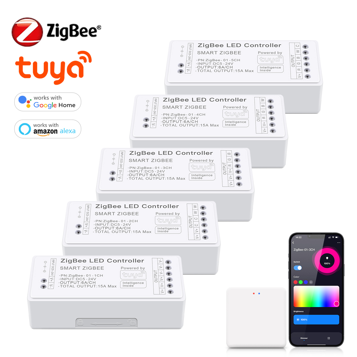 Zigbee 3.0 CCT RGBW RGB LED St - Zigbee Coordinator Stick recensione e prezzo