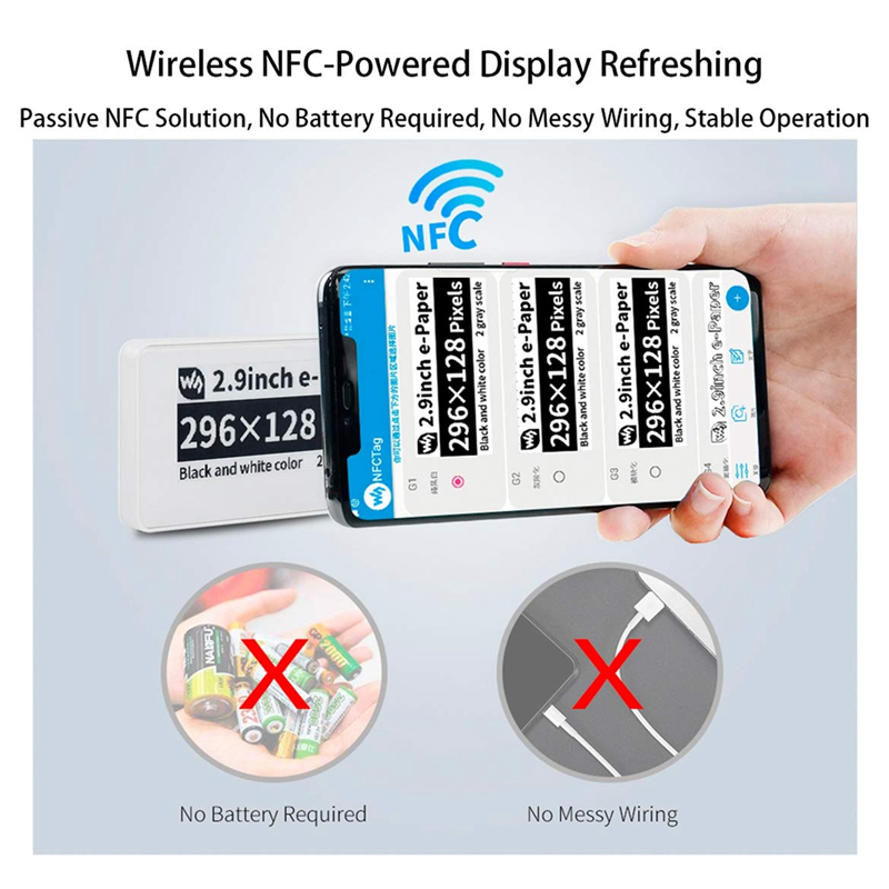 RISE Waveshare 2.9 Inch Wirele - Display Epaper 2.9 recensione e prezzo