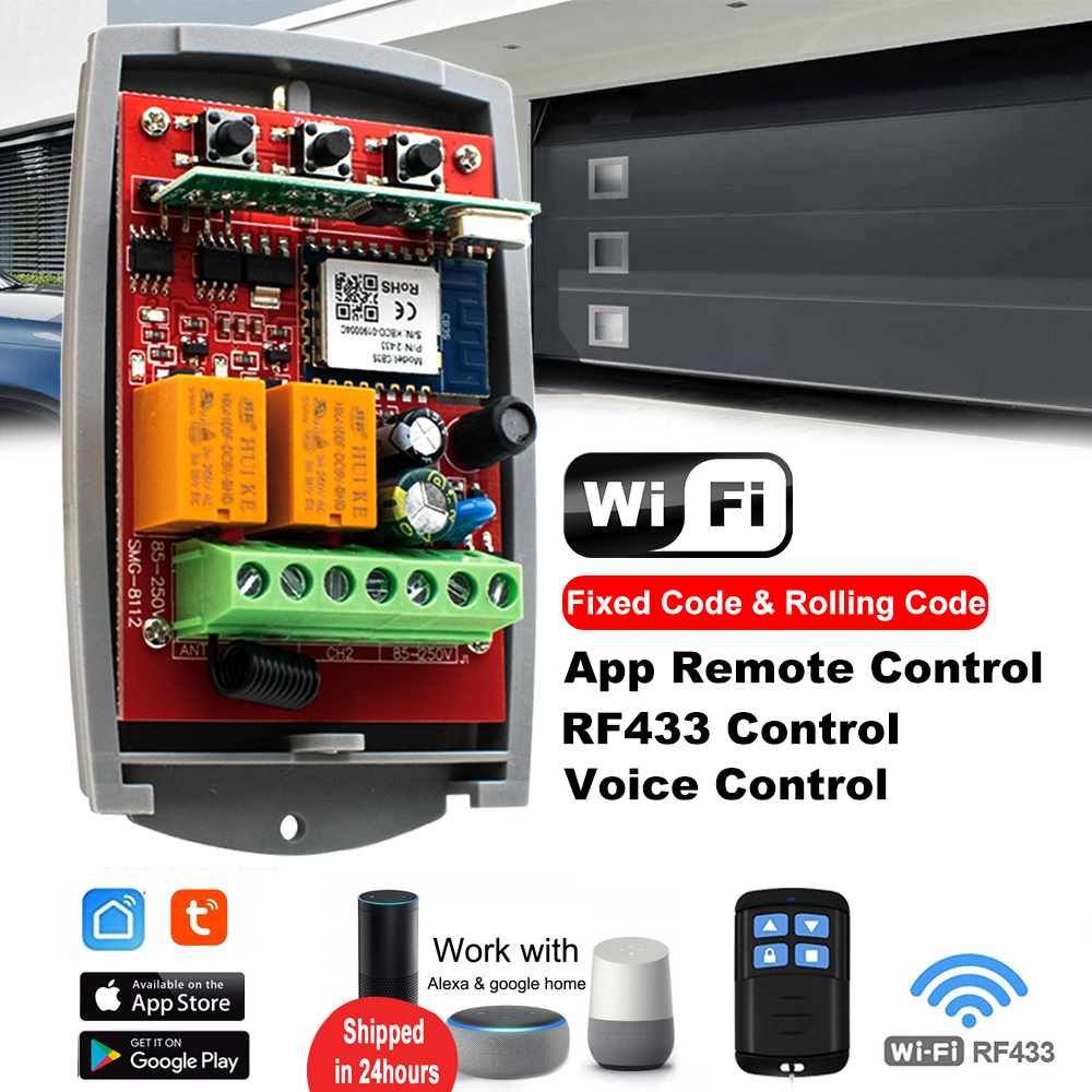 Tuya Auto Gate Control Opener  - 433Mhz Receiver Module recensione e prezzo
