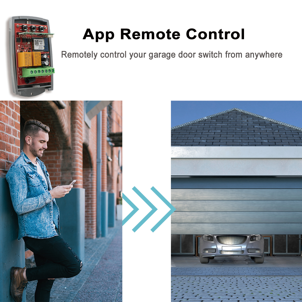 Tuya Auto Gate Control Opener  - 433Mhz Receiver Module recensione e prezzo