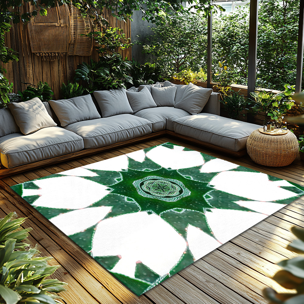 Unique Botanical Area Rug Wash - Home Textiles Rug avis et prix