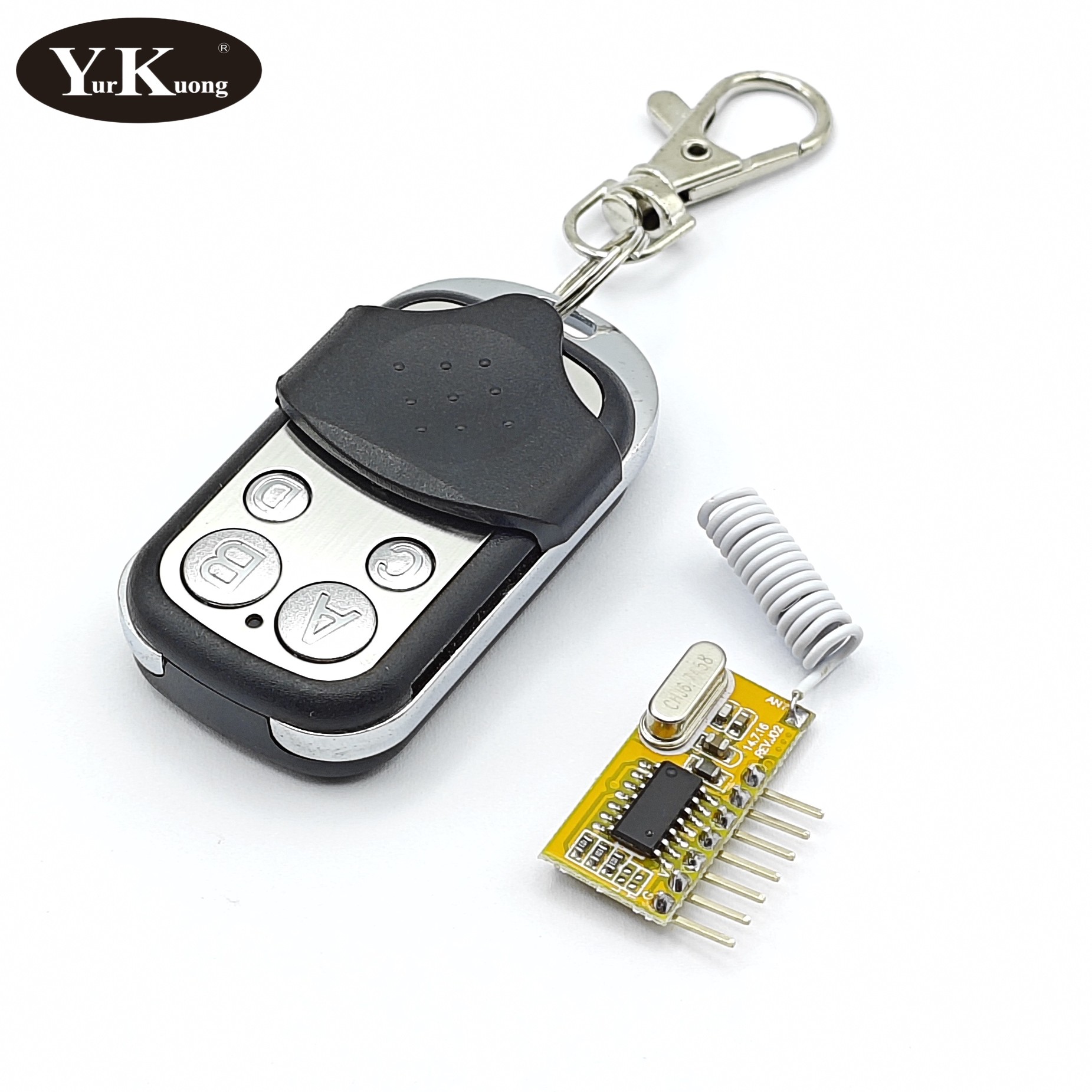 5V DC 4channel RF Receiver Tra - 433Mhz Receiver Module recensione e prezzo