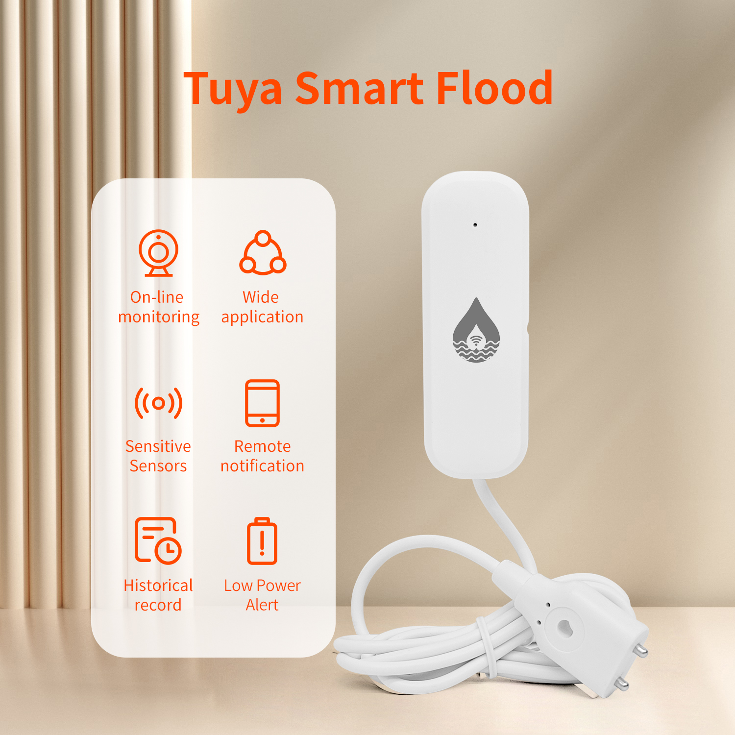 YFK Tuya WiFi Water Leakage Se - Home Automation Ideas recensione e prezzo