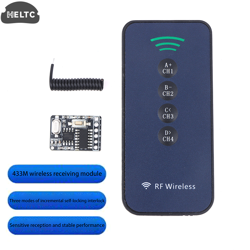 DC3-5V 433Mhz Wireless Remote  - 433Mhz Receiver Module recensione e prezzo