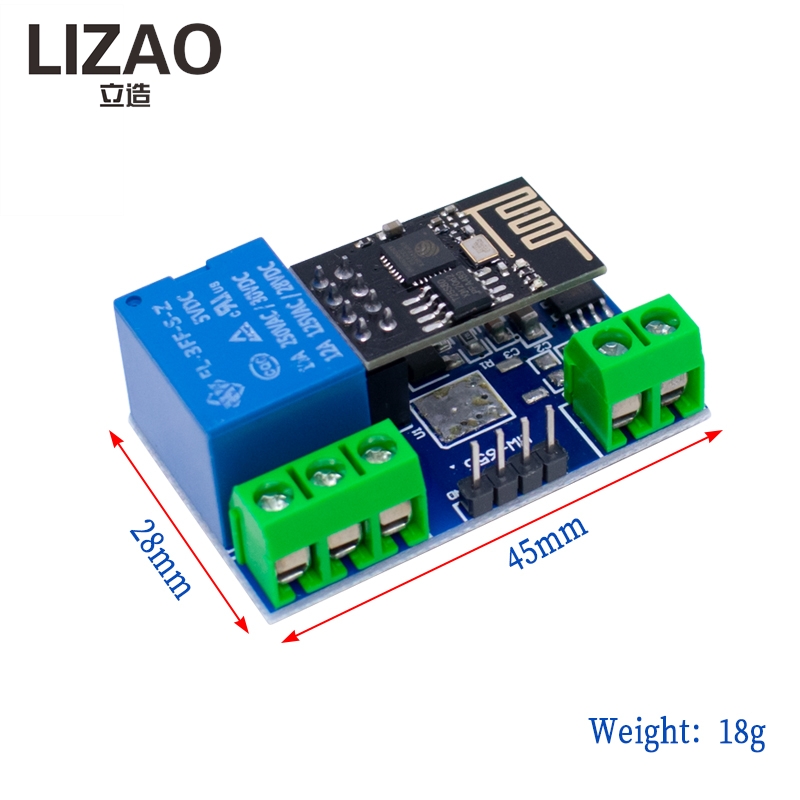 LIZAO ESP8266 5V WiFi IoT Rela - Diy Automation Projects recensione e prezzo