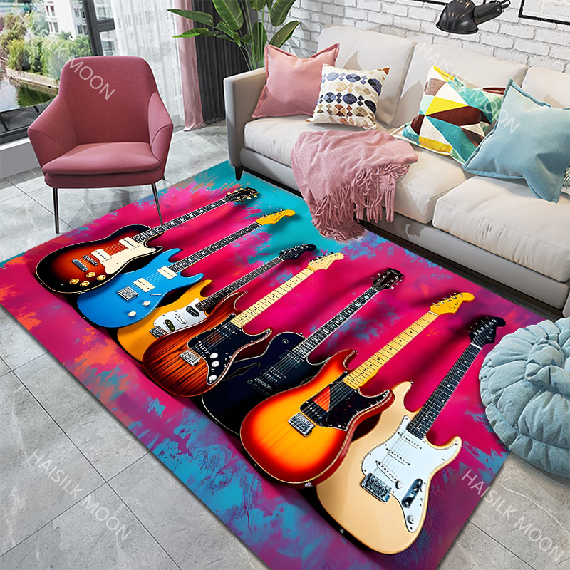 Music Lovers Rock Guitar Patte - Home Textiles Luxury avis et prix