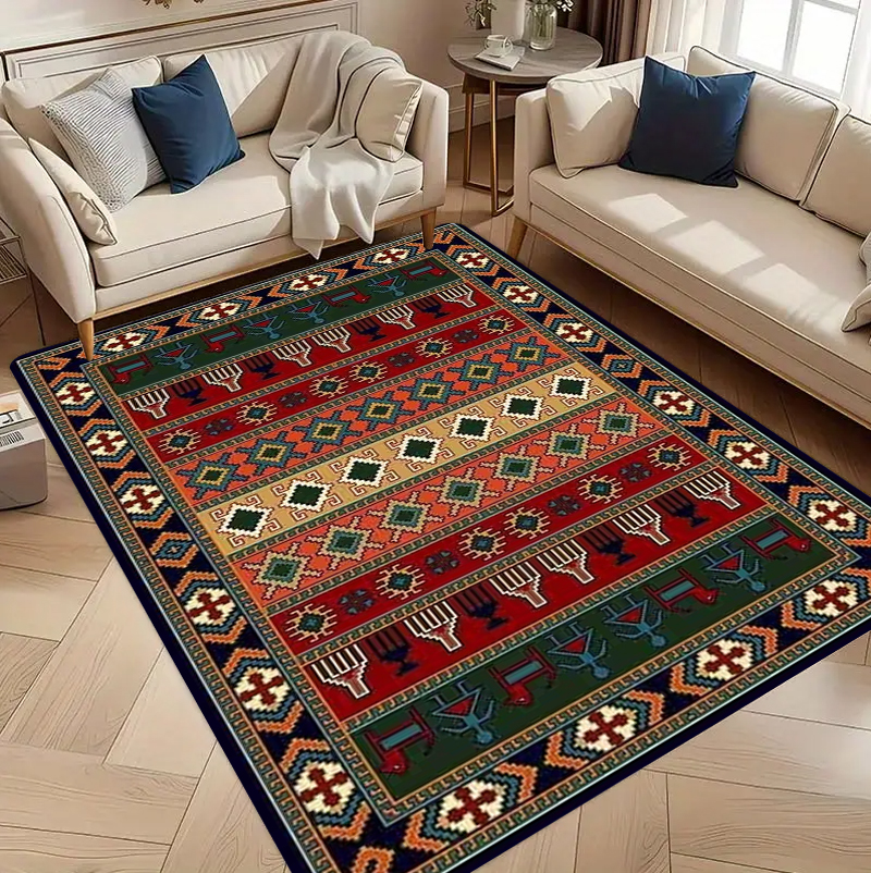 Ethnic Geometric Pattern Livin - Home Textiles Rug avis et prix