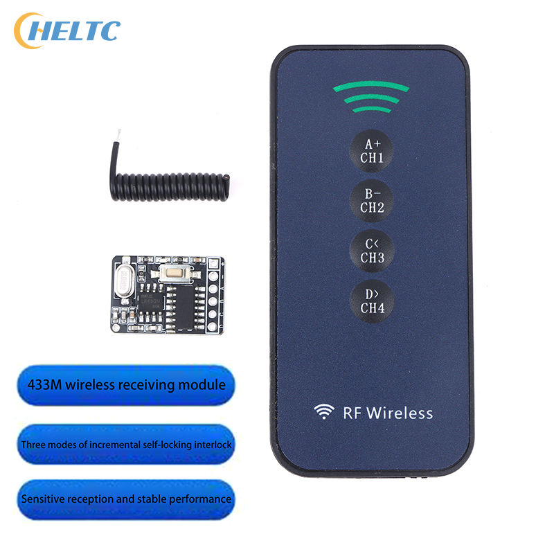 DC3-5V 433Mhz Wireless Remote  - 433Mhz Receiver Module recensione e prezzo
