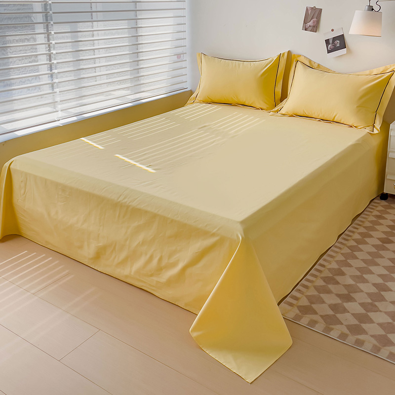 Soft Egyptian Cotton Bed Sheet - Home Textiles Luxury avis et prix