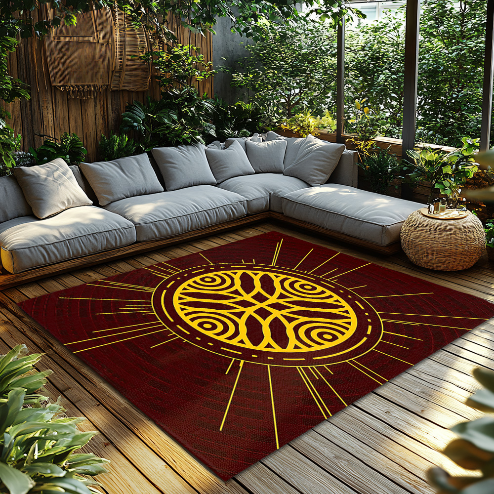 Unique Nordic Pattern Doormat  - Home Textiles Rug avis et prix