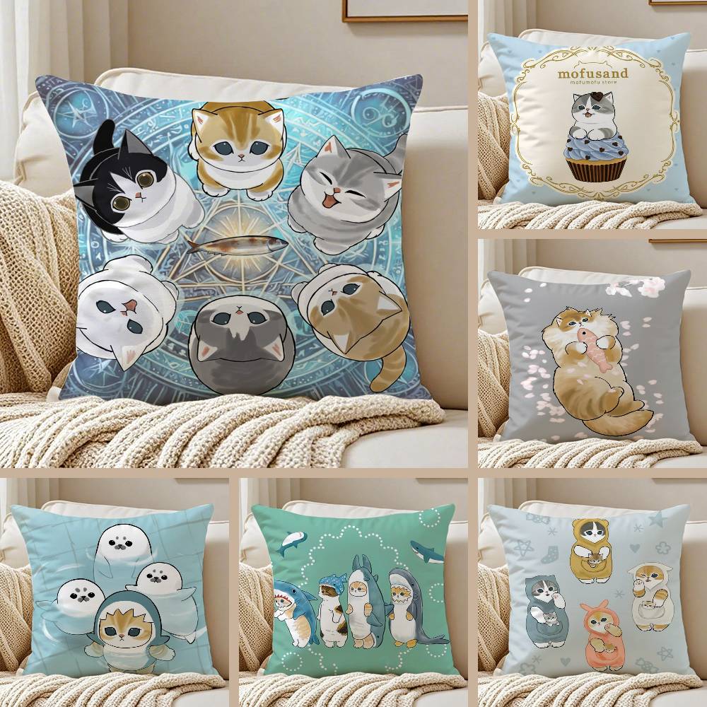 Luxury Cute mofusand cat Pillo - Home Textiles Luxury avis et prix