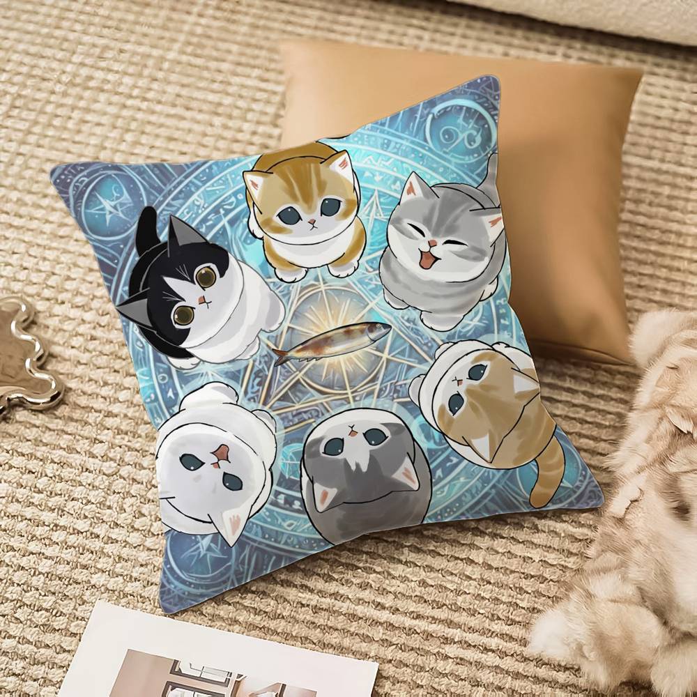 Luxury Cute mofusand cat Pillo - Home Textiles Luxury avis et prix