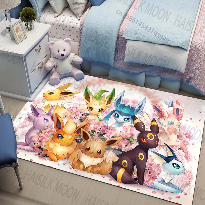 Multi-Sizes Pokemon All Eeveel - Home Textiles Luxury avis et prix