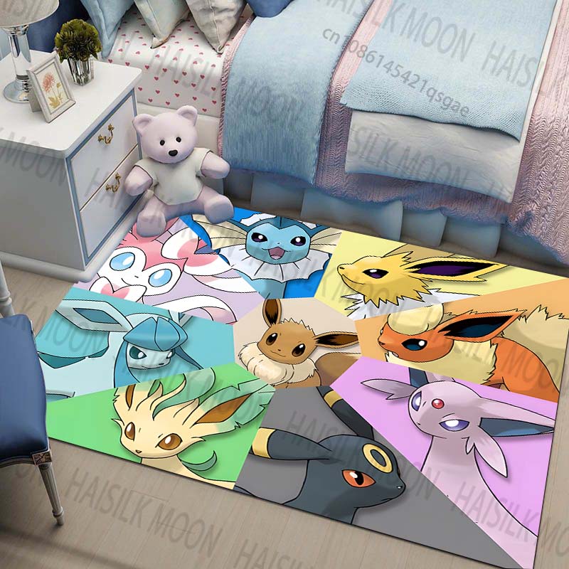 Multi-Sizes Pokemon All Eeveel - Home Textiles Luxury avis et prix