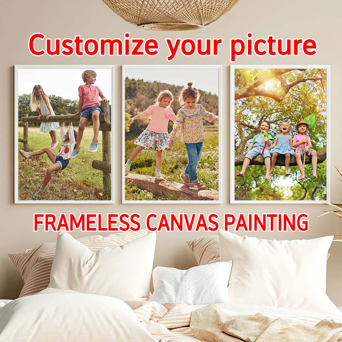 Custom photo canvas printing,  - Textiles For Home avis et prix
