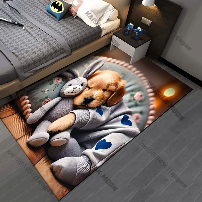Dog stuffed animalcarpet Yoga  - Home Textiles Rug avis et prix
