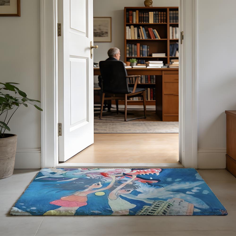 A-Aya Takano Anime Floor Mat F - Aya Home Textiles avis et prix
