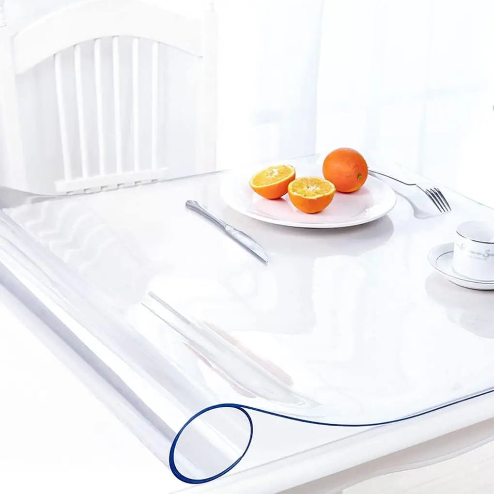 Clear Vinyl Tablecloth Cover,  - Home Textiles News avis et prix