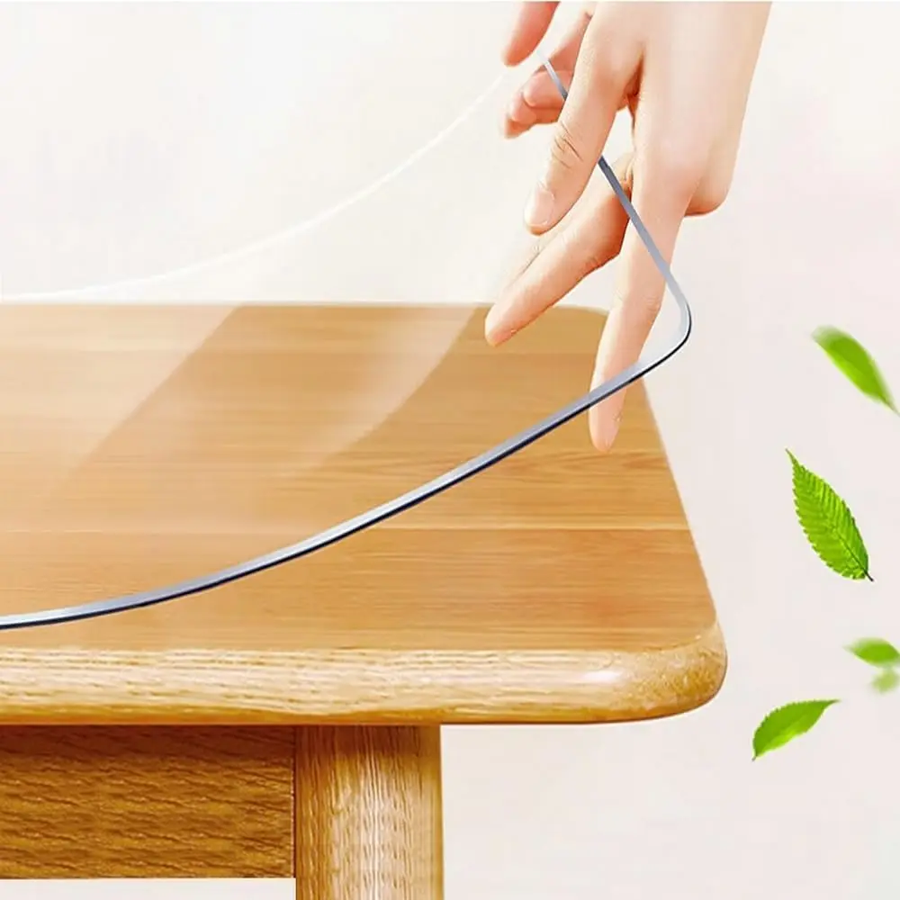 Clear Vinyl Tablecloth Cover,  - Home Textiles News avis et prix