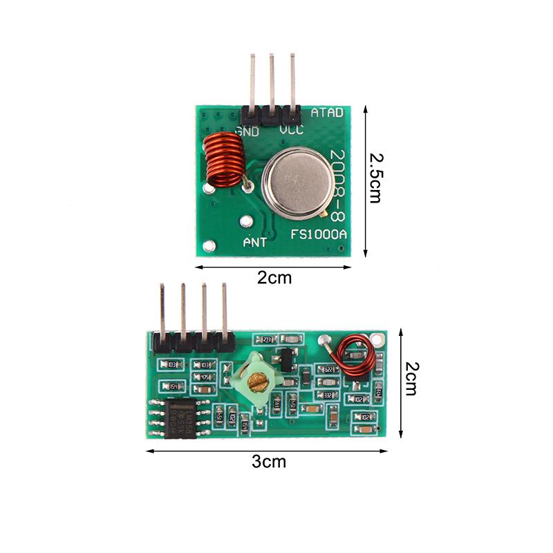 1/2Pcs 433MHZ 315MHZ Transmitt - 433Mhz Receiver Module recensione e prezzo