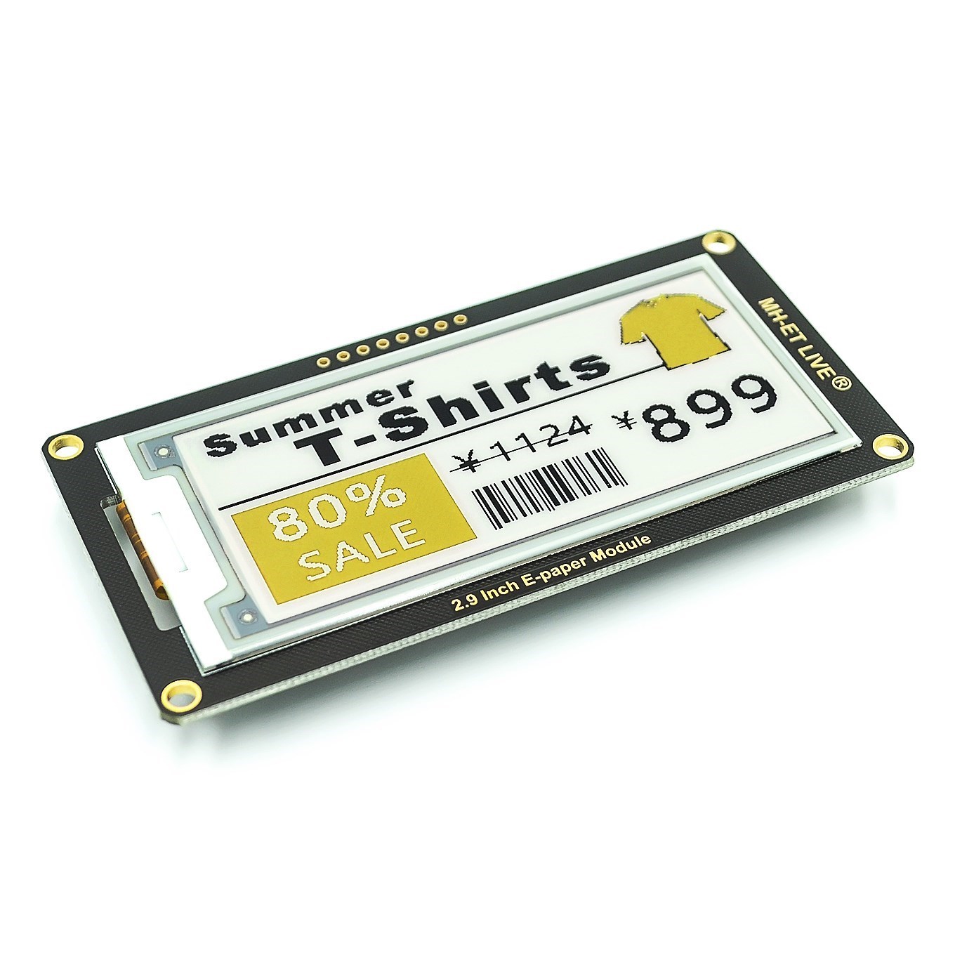 2.9 Inch Epaper Module E-paper - Display Epaper 2.9 recensione e prezzo